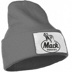 Skullies & Beanies Unisex Mack Trucks Beanie Hat Winter Warm Knit Skull Hat Cap - Deep Heather - C318KSDNLC7 $33.46