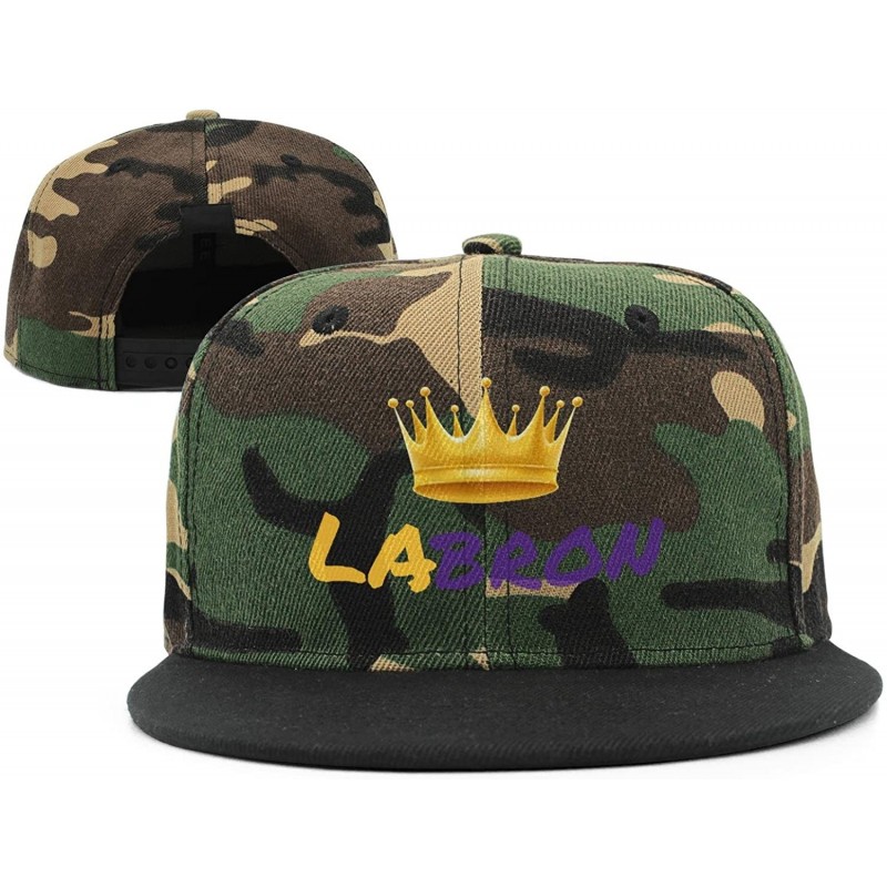 Skullies & Beanies camo Funny Women Mens Camouflage Golf Hat - Labron-gold-crown - CL18GL4GWWC $26.50