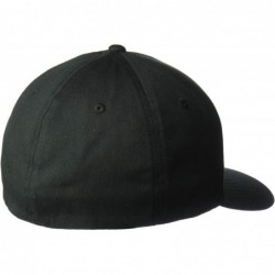 Baseball Caps Men's Furnace Flexfit Hat - Black - C318LTE5U7K $41.74
