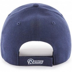 Baseball Caps Men's Los Angeles Rams MVP Adjustable One Size Hat - C918LMEQMZT $30.36