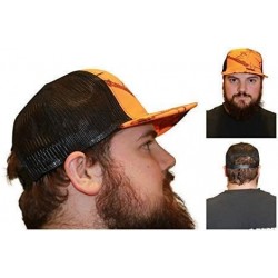 Baseball Caps Mossy Trucker Snapback Orange Camo - CP11Q4CTPGF $28.01