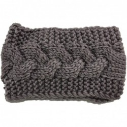 Headbands Winter Ear Headwrap Crochet Knitted Headband Hairband(n1266) - Dary Gray - CJ120P82MKJ $19.20