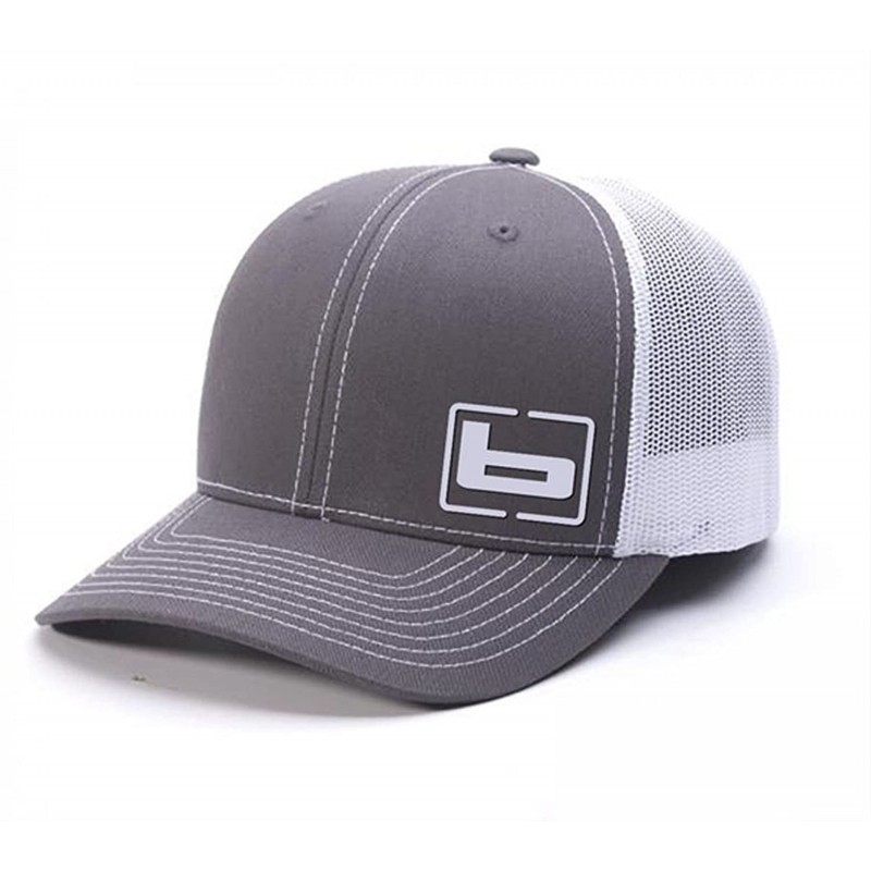 Baseball Caps Trucker Cap - Logo-charcoal/White - CT1805XS5SZ $33.95
