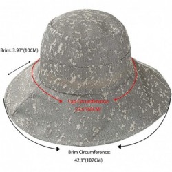 Sun Hats Packable Sun Hats for Women with UV Protection Stylish Floppy Travel Hat - Beigegray - CT18R54GW92 $21.29