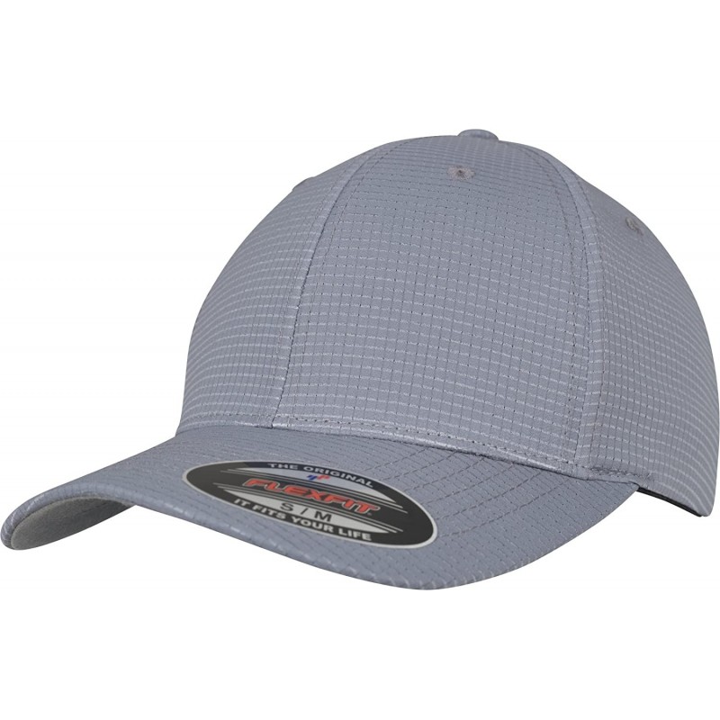 Baseball Caps Hydro-Grid Stretch Cap - Grey - CL18725MR69 $22.48