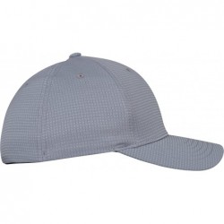 Baseball Caps Hydro-Grid Stretch Cap - Grey - CL18725MR69 $22.48