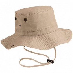 Cowboy Hats Unisex Outback UPF50 Protection Summer Hat/Headwear - Pebble - CQ11E5OBDRX $21.43