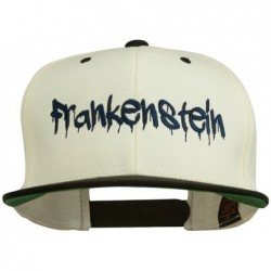 Baseball Caps Halloween Frankenstein Embroidered Snapback Cap - Natural Black - C111P5IHPRF $51.32