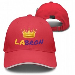 Skullies & Beanies labron-Gold-Crown Mens Womens Breathable Baseball Hats - Labron-gold-crown-3 - CS18GL459K4 $40.86