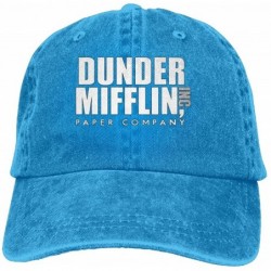 Cowboy Hats Top Quality Dunder Mifflin Classic Adjustable Sporting Hat For Running- Workouts and Outdoor Activities Ash - CD1...