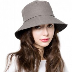 Sun Hats Bucket Sun Hat Women Floppy Cotton Hats Wide Brim Summer Beach Fisherman's Caps UPF 50+ UV Packable - CA18DQRQ3NT $3...