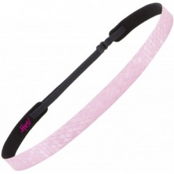 Headbands Women's Adjustable Non Slip Geo Sport Headband Multi Gift Pack - Skinny Pink 1pk - C011VJ4SPJL $11.73
