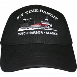 Baseball Caps Boat Hat Black - CA110KX8X5N $53.39