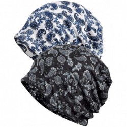 Skullies & Beanies Women's Baggy Slouchy Beanie Chemo Hat Cap Scarf - 2 Pack-l - CG18L79AAEX $30.29