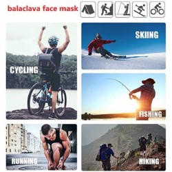 Balaclavas 4-6 PCS Balaclava for Face Shield Mask Dust Wind UV Sun Protection - 4pcs-ear Protecting - C519884X2T3 $28.46