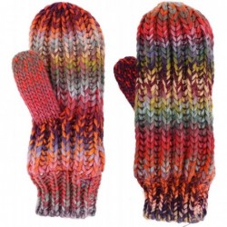 Skullies & Beanies Women's Winter 3 Piece Cable Knit Beanie Hat Gloves & Scarf Set - Space Dye - CT186HEIN33 $43.83