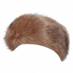 Cold Weather Headbands Women's Faux Fur Headband Winter Earwarmer Earmuff with Stretch-Camel - Camel - CG18L688L65 $25.43