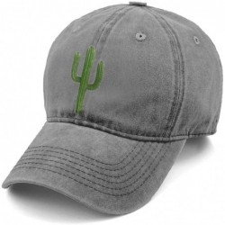 Baseball Caps Arizona Saguaro Cactus Classic Vintage Jeans Baseball Cap Adjustable Dad Hat for Women and Men - Deep Heather -...