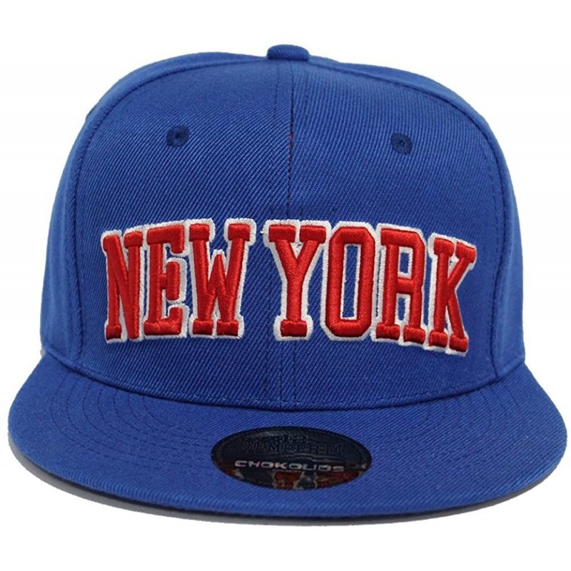 Baseball Caps Team Color City Name Black Snapback Embroidered Baseball Football Snapback Hat Unisex - Cs101 New York - CE185L...