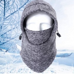 Balaclavas Fleece Ski Mask/Neck Warmer Gaiter/Face Scarf/Neck Cover/Face Mask Thermal Hood Mask - (Rz-m-01) - CY18I98KHCK $21.32