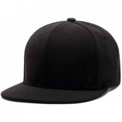 Baseball Caps Unisex Snapback Hats Adjustable USA Army Camouflage Flat Brim Baseball Cap - W142 - CR18R40CZ9U $19.76