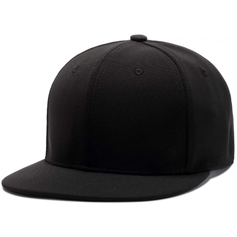 Baseball Caps Unisex Snapback Hats Adjustable USA Army Camouflage Flat Brim Baseball Cap - W142 - CR18R40CZ9U $19.50