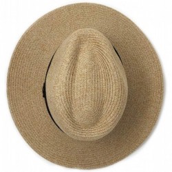 Sun Hats Men's Palm Beach Hat - UPF 50+ 2 3/4" Brim Polyester Braid Adjustable Fit - Beige - CG18M49UWAR $64.80