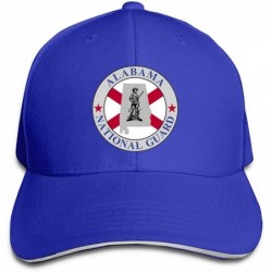 Baseball Caps Alabama National Guard Adjustable Hat Baseball Cap Sandwich Cap - Blue - C418TY65Q8L $36.67