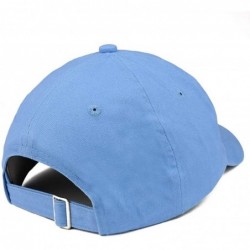 Baseball Caps Deathly Hallows Magic Logo Embroidered Soft Cotton Low Profile Cap - Vc300_babyblue - CP18ONEZQLK $22.03