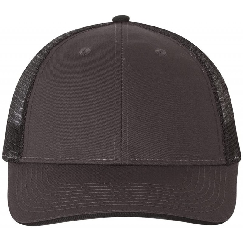 Baseball Caps Sandwich Trucker Cap - Charcoal/ Black - C618896AA42 $11.70