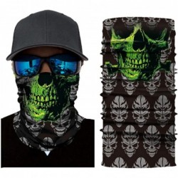 Balaclavas Men's Cool Skull Scarf Bone Pattern Printed Face Mask for Anti Dust Street Youth Hip-Hop Hecorative Bandanas - CV1...
