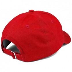 Baseball Caps Kpop Heart Symbol Embroidered Low Profile Soft Crown Unisex Baseball Dad Hat - Vc300_red - CJ18SC8WY65 $29.38