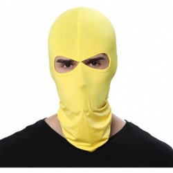 Balaclavas Wind Cap Motorcycle Ski Masks Balaclavas Outdoor Sports Cycling Hat (Yellow) - Yellow - C61809NKXZO $15.41