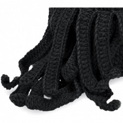 Skullies & Beanies Beard Hat Beanie Hat Knit Hat Winter Warm Octopus Hat Windproof Funny for Men & Women - Black - CG124RJECT...