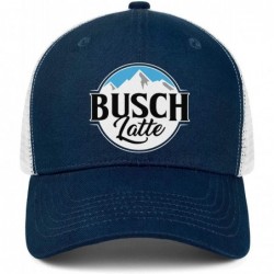 Baseball Caps Unisex Adjustable Busch-Light-Busch-Latte-Baseball Caps Dad Flat Hat - Dark_blue-23 - CE18U5ZSGRH $24.53
