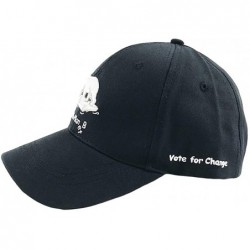 Baseball Caps Dad Hat Vote for Change 3D Embroidery No Plan(et) B Unisex Smart Cotton - Black - CL18YCW29Y2 $34.24