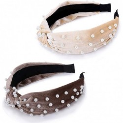 Headbands Knot Headband Headbands Elastic Accessories - Headband-2pcs - CA18W5T5AWW $21.37
