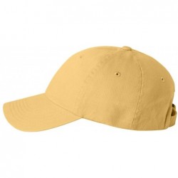 Baseball Caps Custom Dad Soft Hat Add Your Own Embroidered Logo Personalized Adjustable Cap - Butter - C41953WGAK3 $40.32