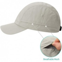 Baseball Caps Unisex Sport Cap Waterproof Running Cap Breathable Quick Dry Mesh Baseball Cap Sun Hat Outdoor for Men&Women - ...