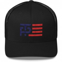 Baseball Caps Donald Trump Mike Pence Hat- MAGA Logo Adjustable Snapback Trucker Hat- Printed and Shipped from USA - CA18OKDZ...