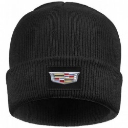 Skullies & Beanies Stretchy Solid Color Wool Red Black Grey Gray Beanie Headwear for Mens Womens - Black - CL18M4548ZU $37.28