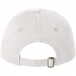 Baseball Caps Embroidered Hamburger Cap for Men and Women- Adjustable Baseball Cap - White - CT18NLY9OQ7 $38.14