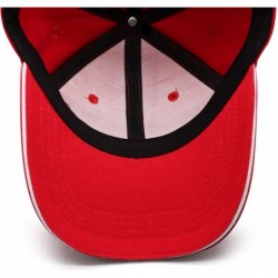 Baseball Caps Mens Womens Casual Adjustable Basketball Hat - Red-9 - CR18NNU6U8T $38.72