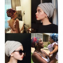 Headbands Easy Wearing African Head Wrap-Long Scarf Turban Shawl Hair Bohemian Headwrap - 001-Colour09 - CQ18QYC48XQ $24.00