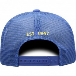 Baseball Caps True Blue and Yellow Adjustable Snapback Hat - C618LL2DZCR $25.62