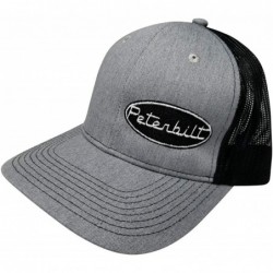 Baseball Caps Peterbilt Motors Trucks Structured Cap/Adjustable Custom Snapback/Women and Men/112 Grey - Black - C318ZAW3R44 ...