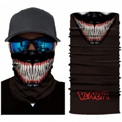 Balaclavas Seamless Face Mask Neck Gaiter UV Protection Windproof Face Mask Scarf - Monster B - CU194KA3ZQ3 $23.76