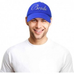 Baseball Caps Bachelorette Party Bride Hats Tribe Squad Baseball Cotton Caps - Royal Blue - CO180CIYDAD $13.76