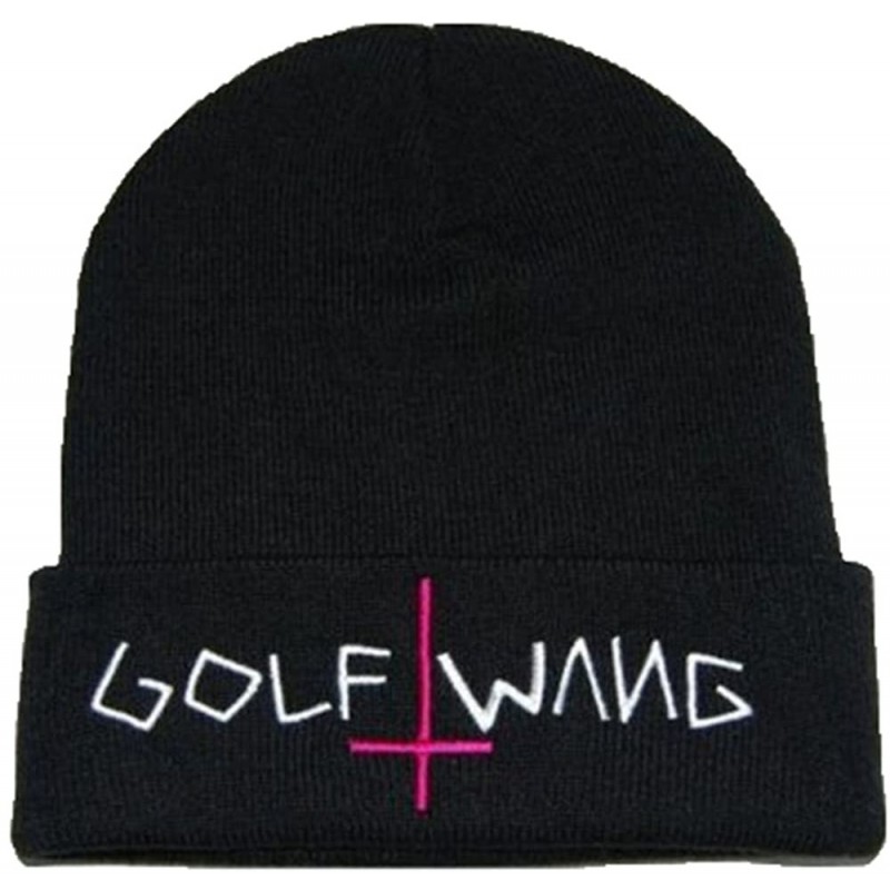 Skullies & Beanies Golf Wang Knitted hat Autumn Winter caps for Men Women Outdoor Cap - CP11ILJDL6J $22.49