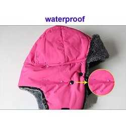 Balaclavas Waterproof Balaclava Hood Hat Windproof Ski Face Mask for Men Women Children Warm Fleece Winter Hat - C7187ZSHTIH ...
